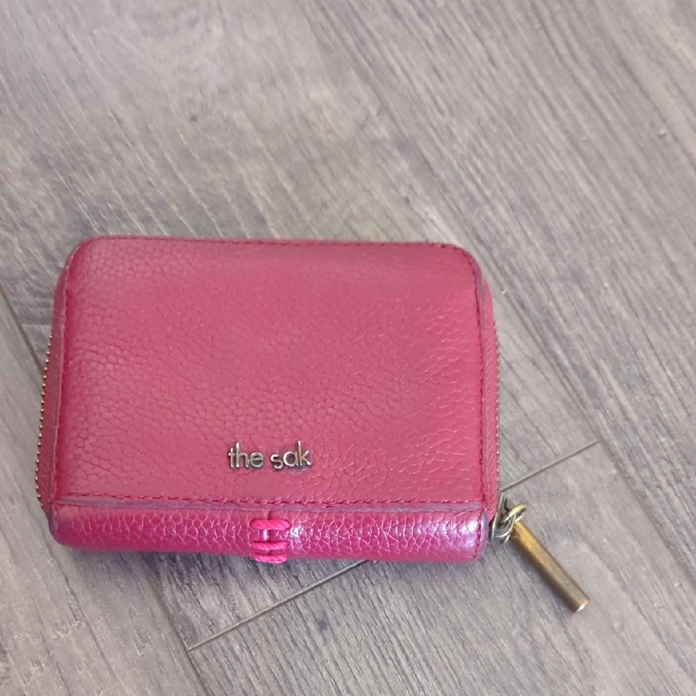 The Sak Leather Wallet EUC Vintage